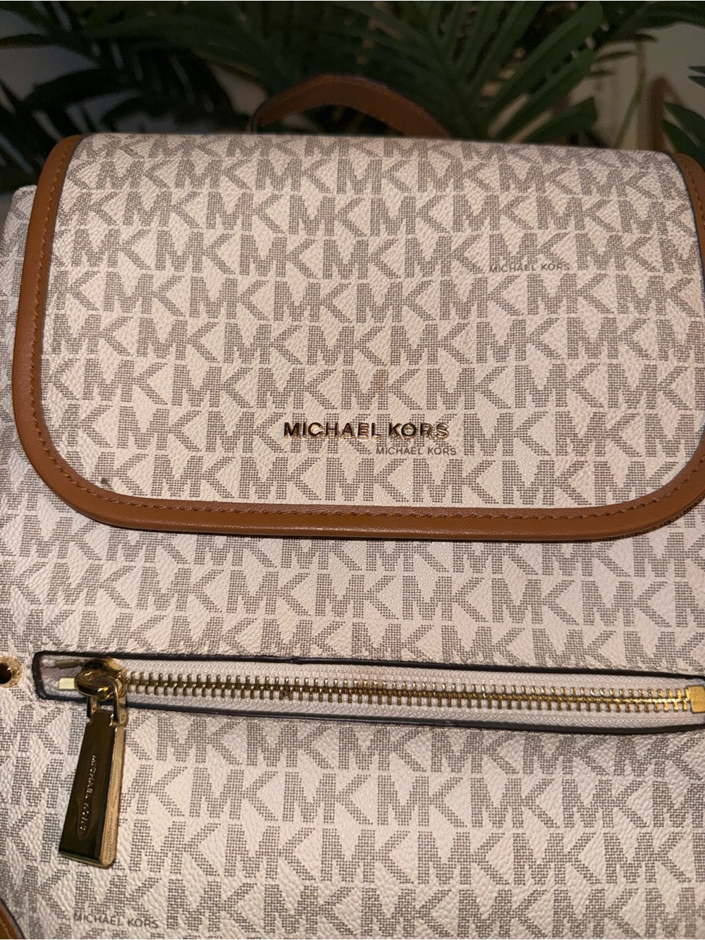 Michael Kors Medium Logo Backpack - Picture 2 of 6